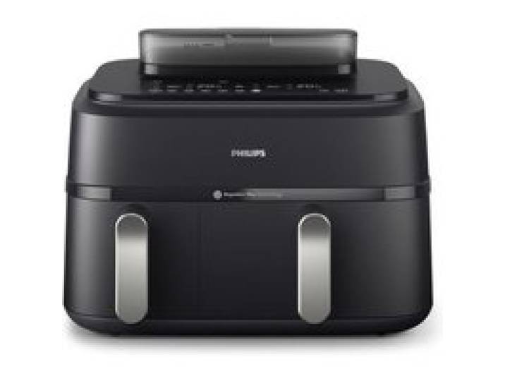 Friteuse sans huile Philips NA551/00 5000 Series - double bac 9 l noire