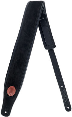 "Levys Pad. Suede Strap 3"" BLK Noir"
