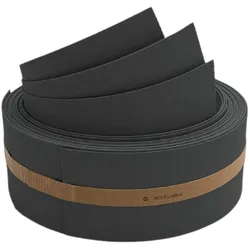 zaun|zu® Sichtschutzstreifen Premium Akzentstreifen Set Drittel Anthrazit 2,55m