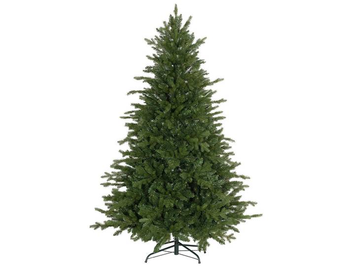 Homcom Künstlicher-Weihnachtsbaum Kunststoff Metall Grün, 180 cm, Dekoration, Weihnachtsdekoration, Christbäume & Zubehör