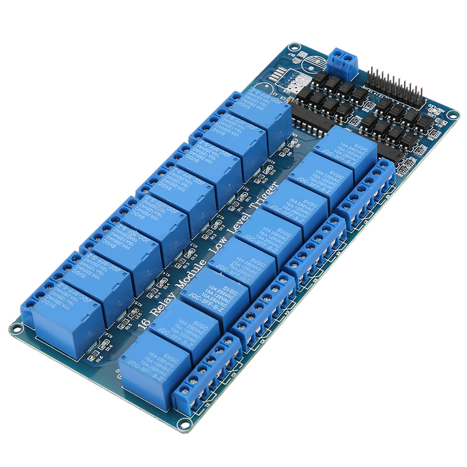 Cocosity 16-kanaals relaismodule met optocoupler