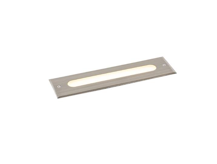 Spot encastré de sol moderne en acier 30 cm avec LED IP65 - Eline