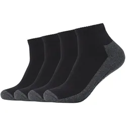 4er Pack camano Pro Tex Quarter Funktionssocken 0005 - black 43-46