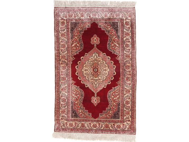 Kayseri Seide Teppich 73x111 Handgeknüpft Orientteppich Seide
