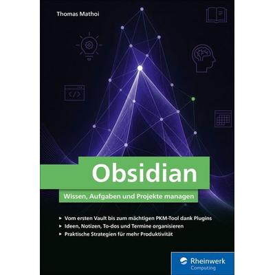 Obsidian von Thomas Mathoi, Rheinwerk eBooks, 978-3-367-11530-3