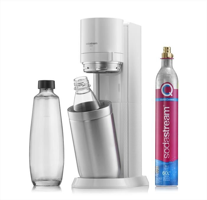 SODASTREAM Duo-bianco/acciaio