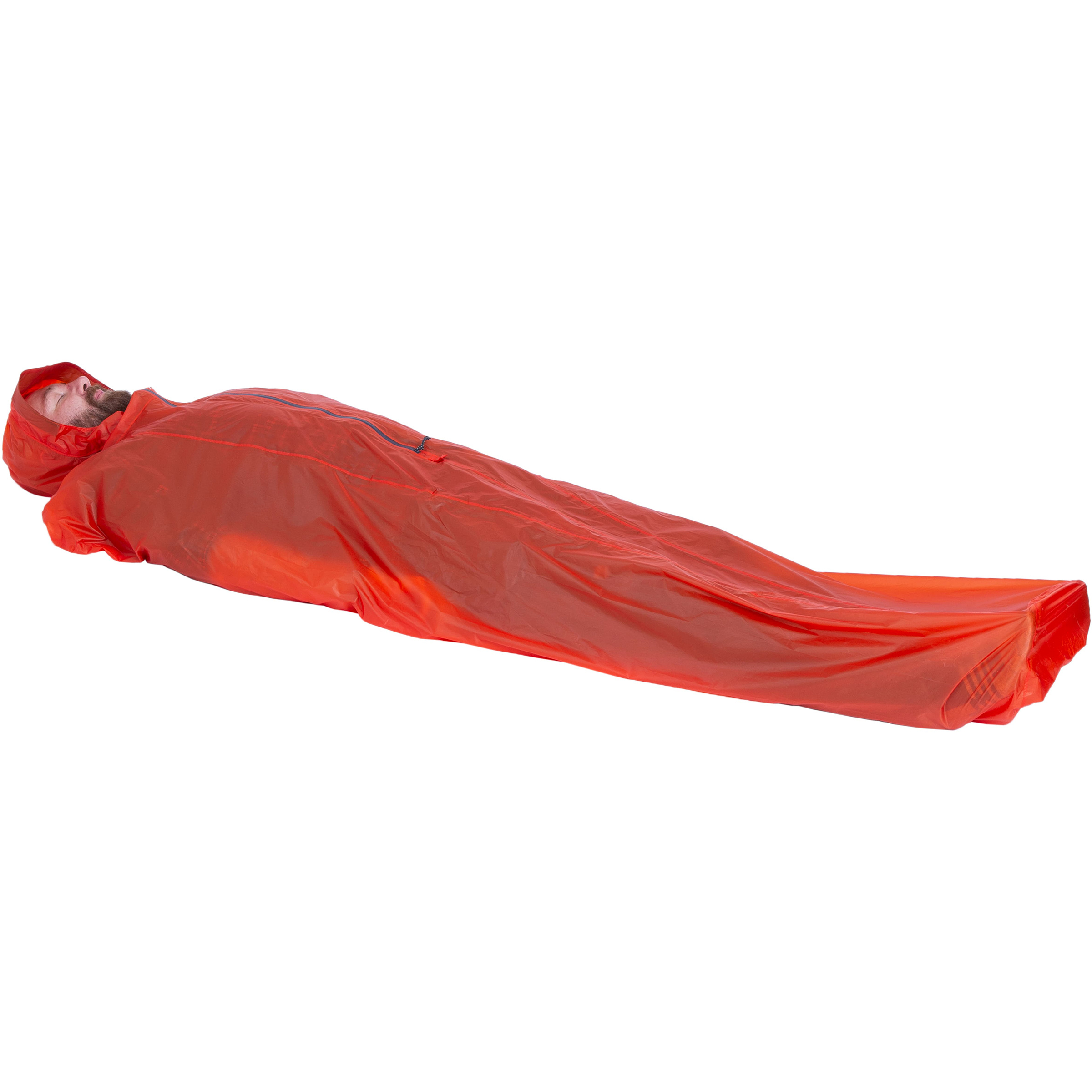 Exped Uno UL Biwaksack rot Größe 205x89cm Bergsteigen