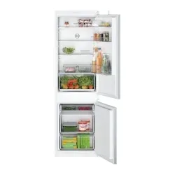KIV865SE0 Einbau-Kühl-Gefrier-Kombination 178cm Nische LED-Beleuchtung Schlepptür EEK:E