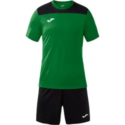 JOMA Phoenix II Trikot + Shorts Set 451 - grün/schwarz M