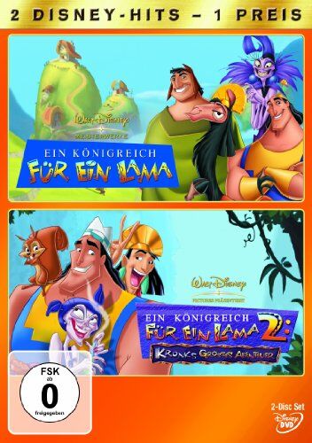 Mark Dindal - Ein Königreich für ein Lama / Ein Königreich für ein Lama 2: Kronks großes Abenteuer [2 DVDs] - Preis vom 08.10.2026 07:26:42 h