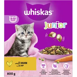 Whiskas Junior mit Huhn 5x800 g
