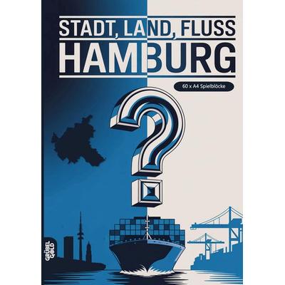 Stadt, Land, Fluss, Hamburg, Taschenbuch von Grübelgold Rätselhefte, Grübelgold, 978-3-693-19303-7