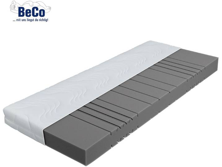 Komfortschaummatratze Marissa, 7 Zonen Matratze 90x200, 140x200 cm & weitere Größen, Beco, 18 cm hoch, ergonomischer Schlaf, getestet in 90x200, H3, Ausgabe 10/2025