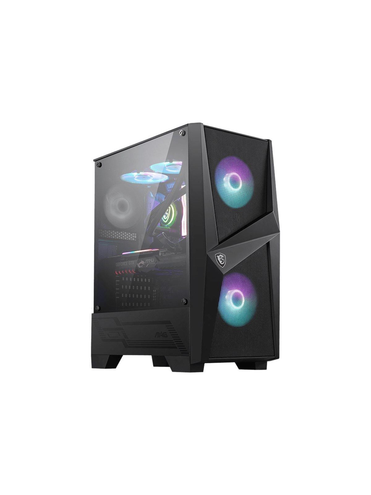 MSI MAG Forge 100R - Gehäuse - Miditower - Schwarz
