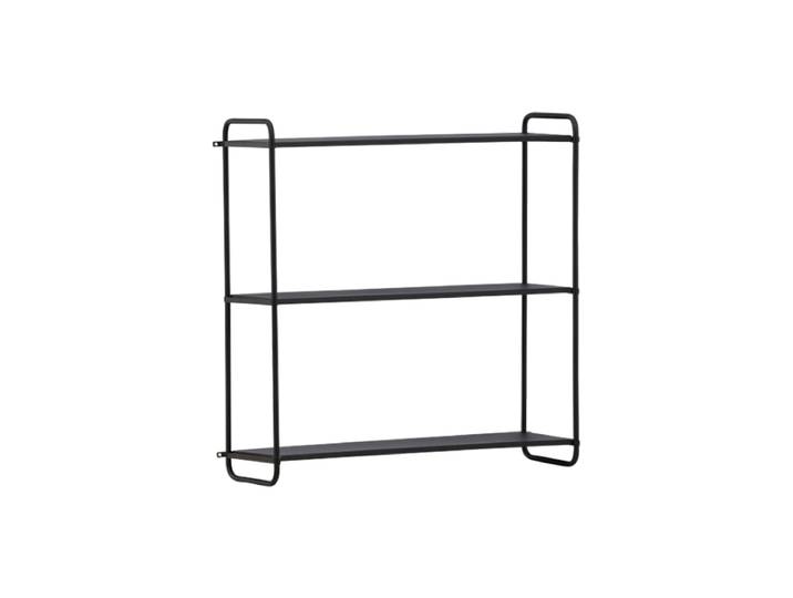Design Wandregal „Lyon“ Schwarz VE DESIGN
