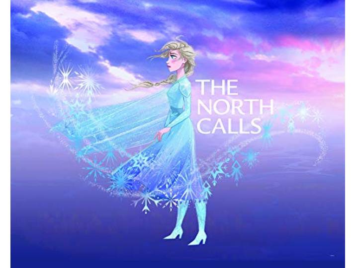 Komar Poster d'art Mural\, 50cm x 40cm\, Frozen Elsa The North Calls