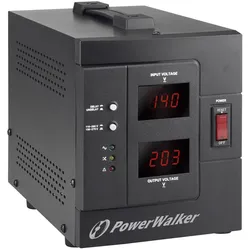 PowerWalker AVR 2000/SIV Spannungsregler 2 AC-Ausgänge 230 V Schwarz