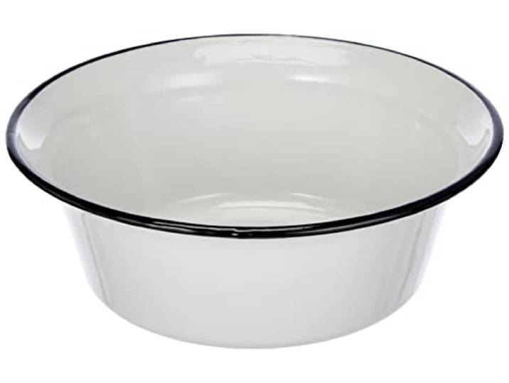 Krüger Kom wit, 28 cm, wit-zwart