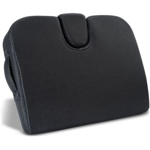 Healthfix Keilkissen Arthrodesenkissen medium, 100301, schwarz, Sitzkissen, mit Memory-Schaum
