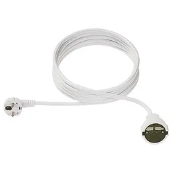 BACHMANN Extension cable, Schutzkontakt 230V 4m weiss
