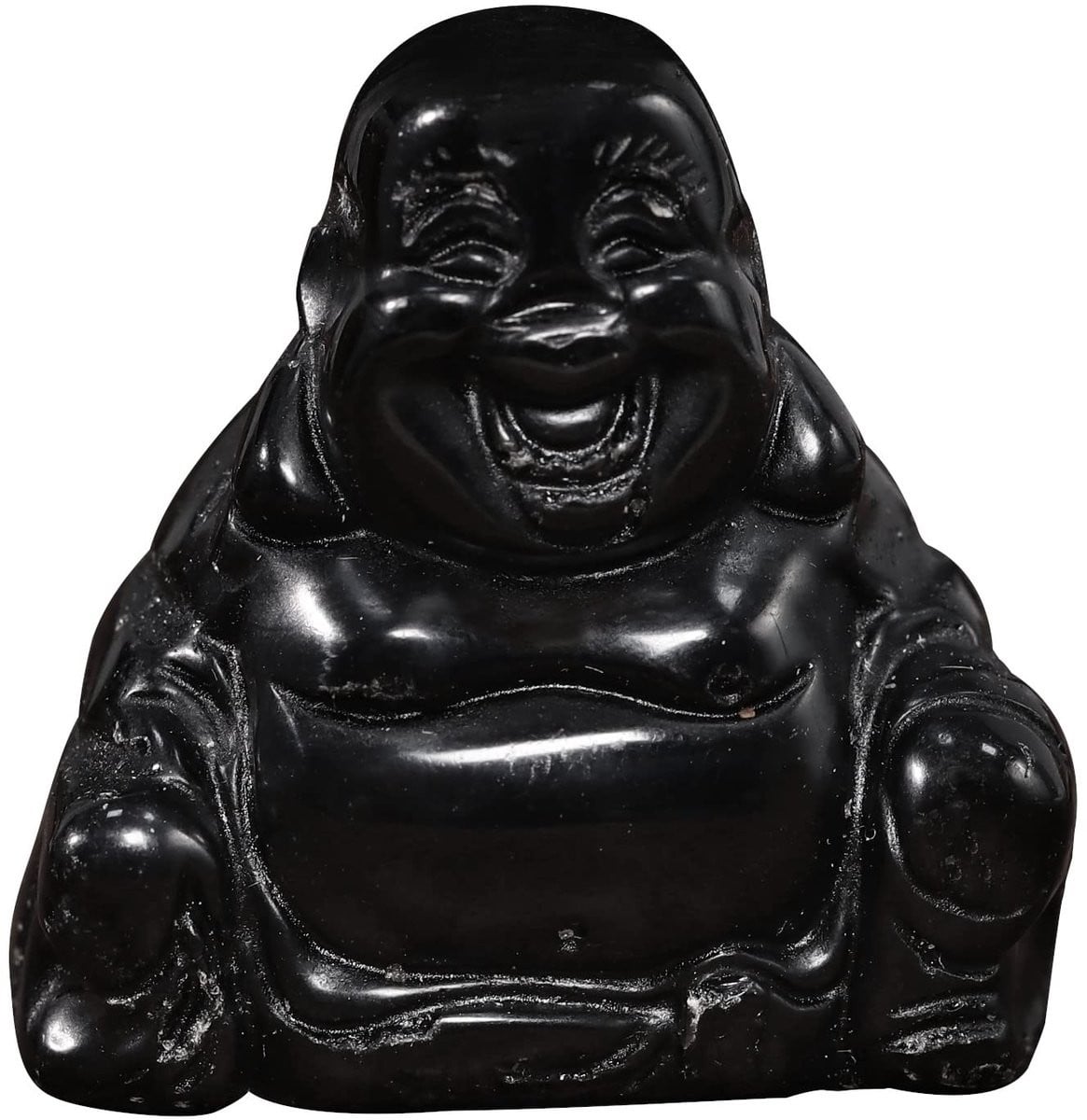 Solidchoice - Handgemaakt Crystal Maitreya Boeddha Beeld voor op tafel