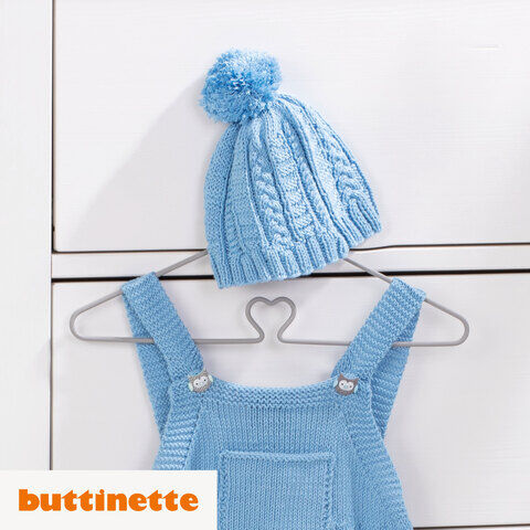 Strickanleitung – Baby-Mütze aus Woll Butt Baby