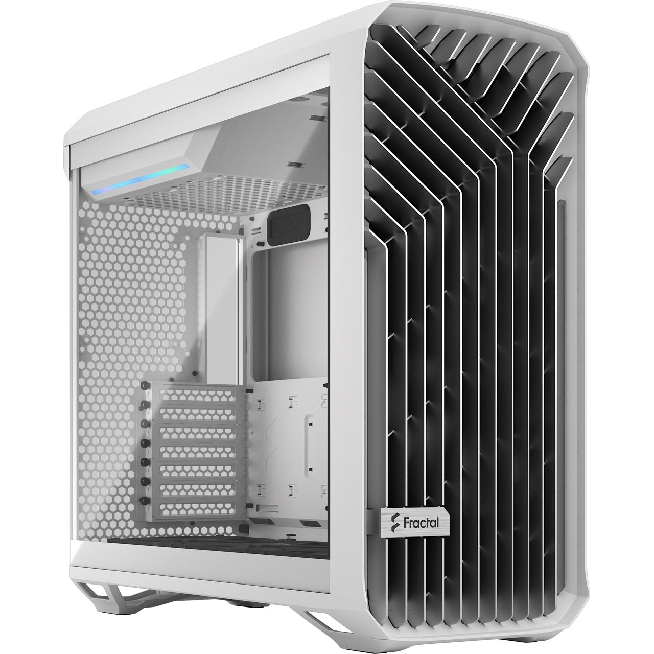 Fractal Design Torrent White TG Clear Tint Midi Tower ohne Netzteil weiss