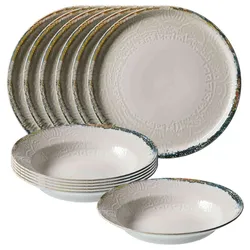 Ritzenhoff & Breker Pizza- und Pasta Set Alfonso 12-tlg.