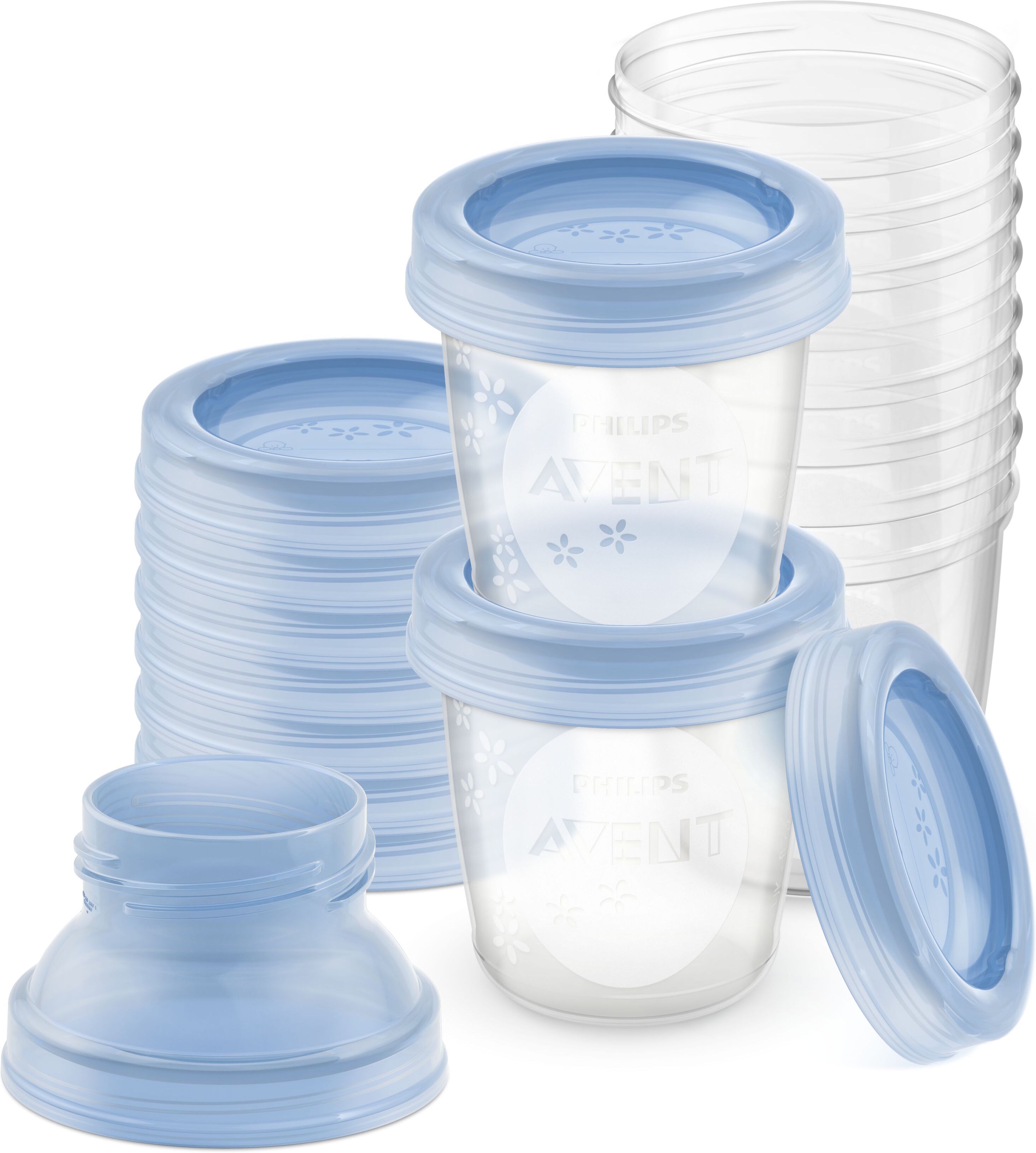 Philips Avent Kopper til opbevaring af modermælk, 10 Stk., 180ml 10 stk