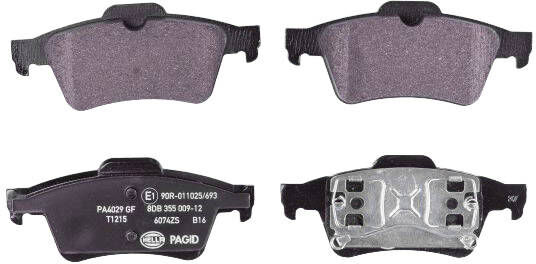 HELLA 8DB 355 009-121 Brake pad set