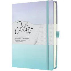 Sigel Bullet Journal Jolie Dot-Lineatur Gradient Sky A5+ 120g 200 Seiten