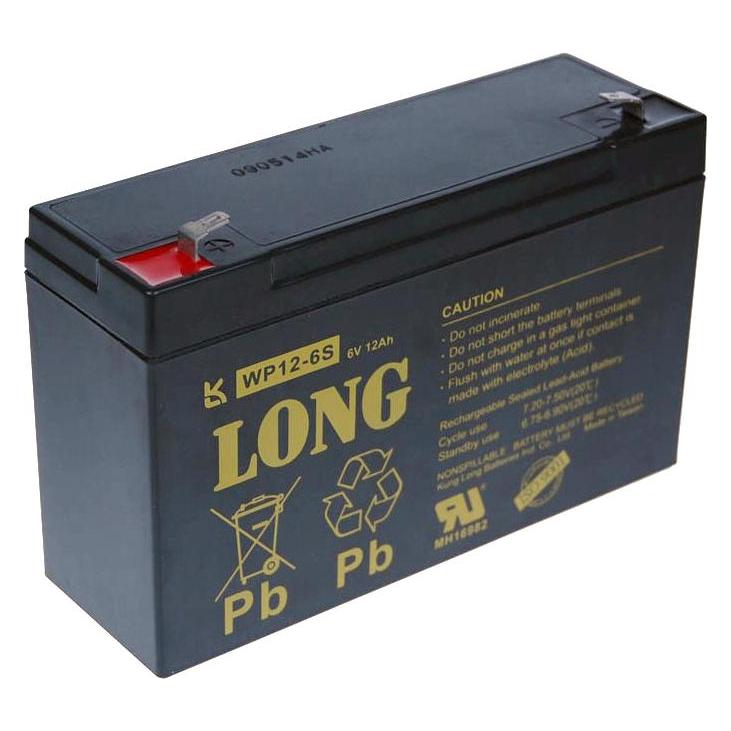 Avacom LONG 12AH LEAD-ACID BATTERY F1 (WP12-6S) (PBLO-6V012-F1A)