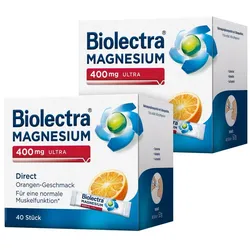 Biolectra Magn. Direct Orange Doppelpack 2X40 St