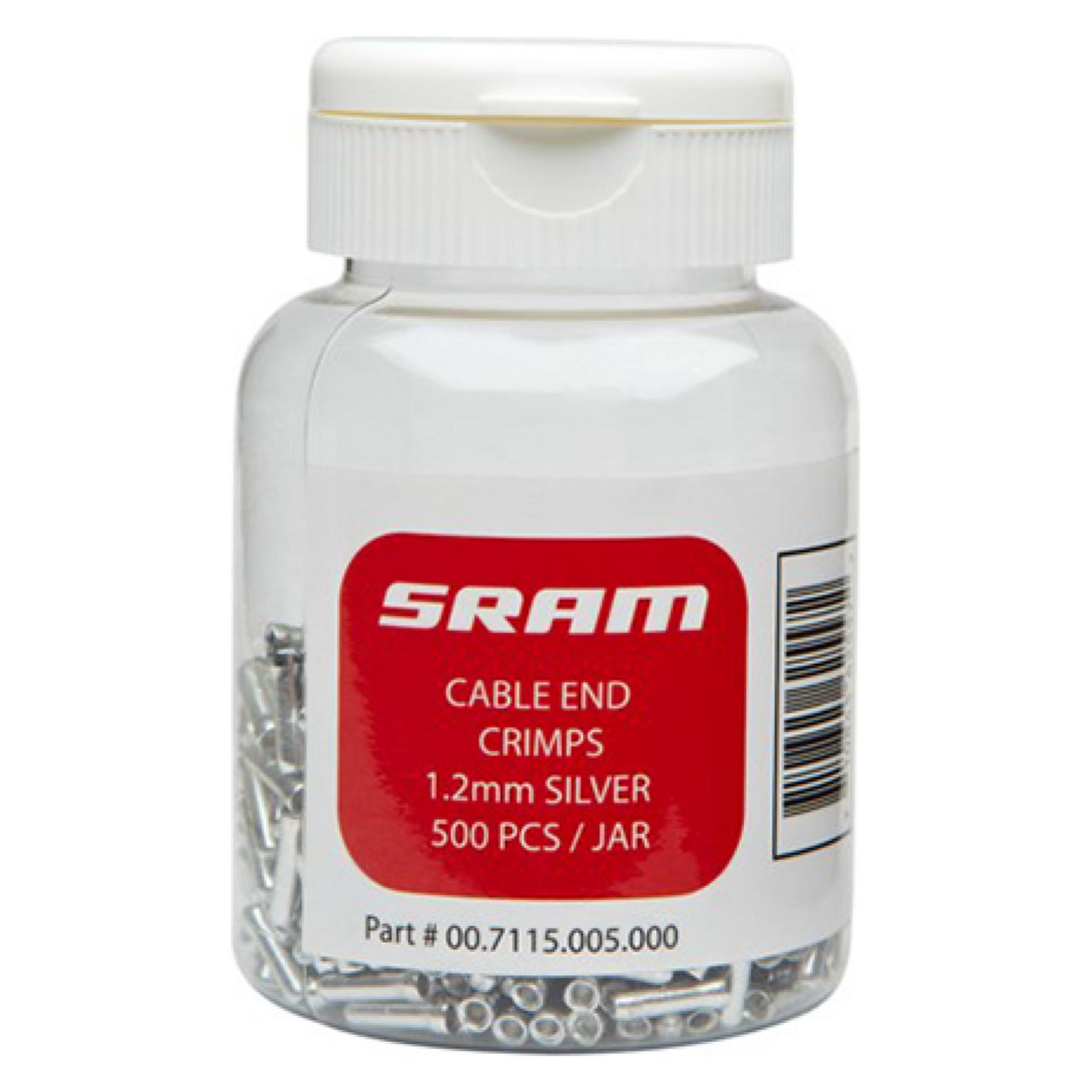Sram Breka Cable-End Crimps 1.2mm, (500 Stück) (00.7115.005.000)