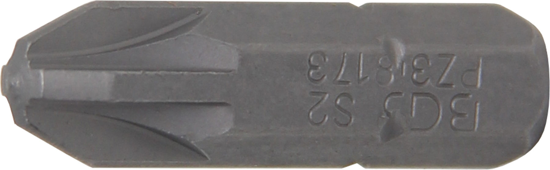BGS Bit 8173, Antrieb Außensechskant 6,3 mm (1/4"), Kreuzschlitz PZ3 ; BGS technic)