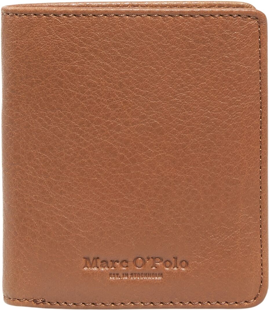 Geldbörse MARC O'POLO "in hochwertiger Leder-Qualität", Herren, braun (classic cognac), Leder, unifarben, Kleinlederwaren