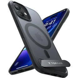 Torras Pstand Series (Apple iPhone 17), Smartphone Hülle, Schwarz