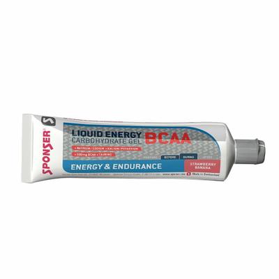 20x Sponser Liquid Energy Bcaa, Erdbeere-Banane 20x70 g Gel