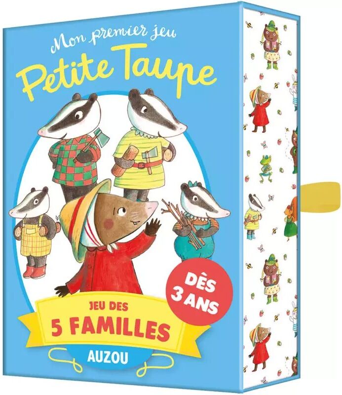 Mon premier jeu Petite Taupe : Jeu des 5 Familles - Auzou