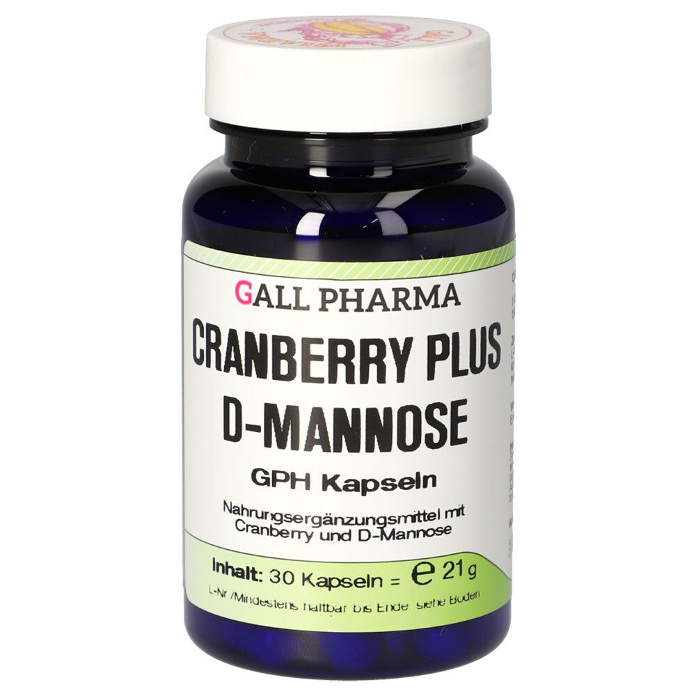 Cranberry Plus D-Mannose GPH Kapseln 30 St