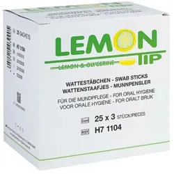 Lemon Tip Lemon-Glycerin Wattestäbchen 10 cm 75 ST