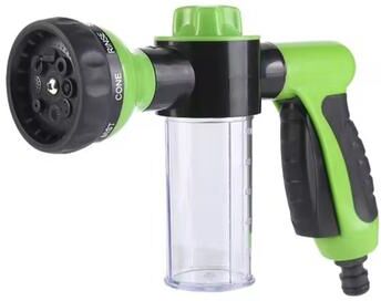 Happy Pet Pantry Adjustable Dog Wash Sprayer Nozzle High Pressure Pet Shower Tool green