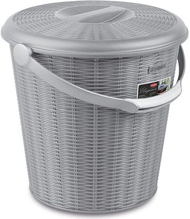 Pattumiera Stefanplast 29608 ELEGANCE a pedale Grigio