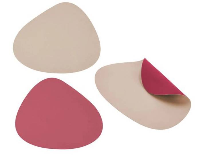Tischset TWIST 1 Stück rosa