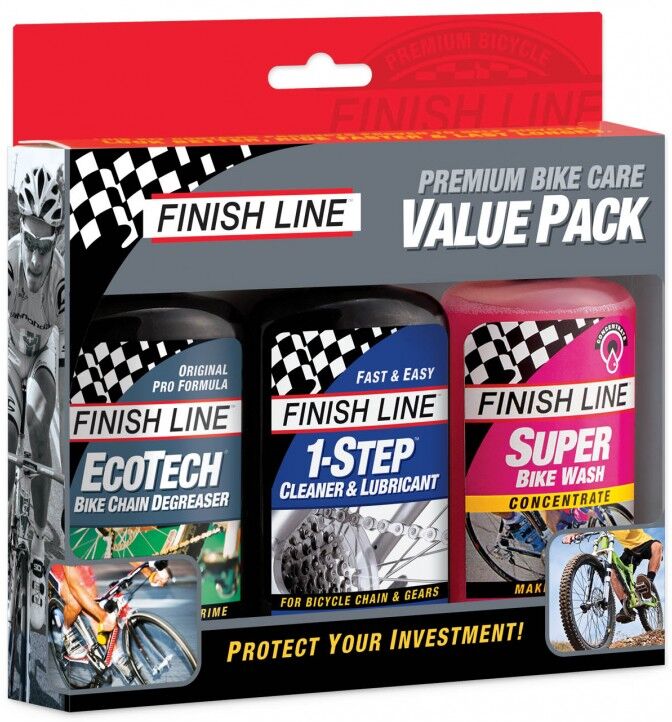 FINISH LINE Kit manutenzione   Kit value pack con pulente/lubrificante 2 in 1