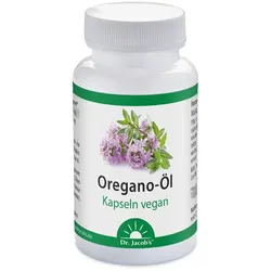 OREGANO ÖL Kapseln vegan Dr.Jacob's 60 St