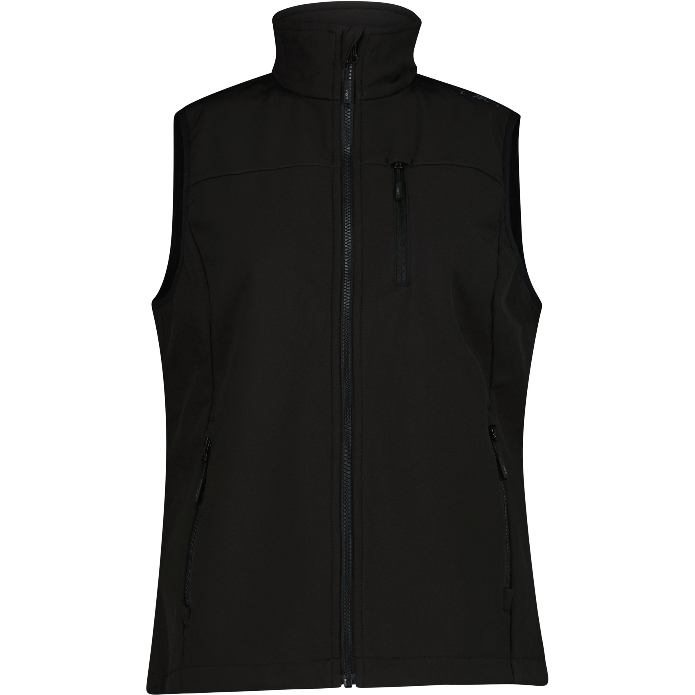 CMP Weste Damen Softshellwesten schwarz Größe XS Trekking Wasserabweisend