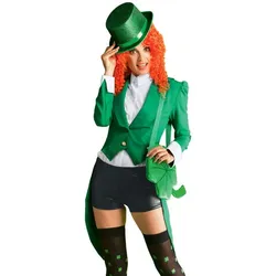 Frack "St. Patrick" für Damen, grün