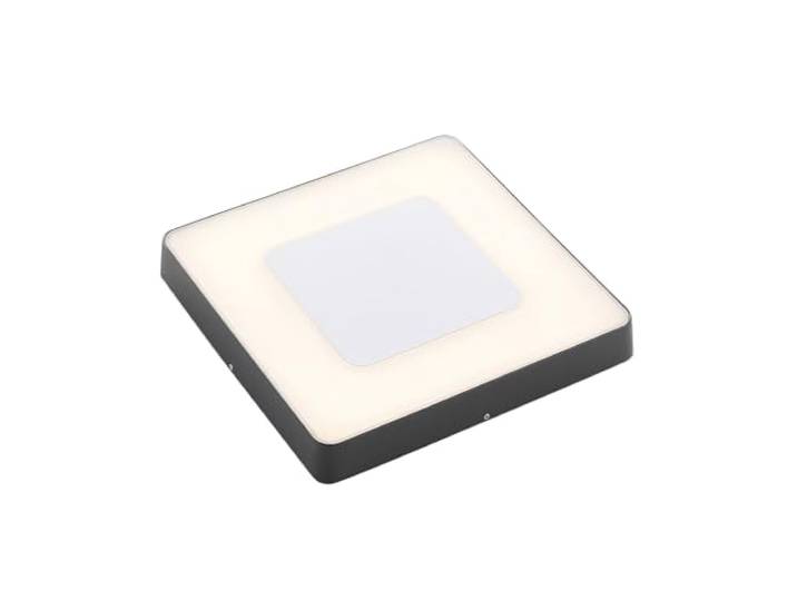 Lucande LED Deckenlampe aussen mit Bewegungsmelder, IP54, 1x 25W LED