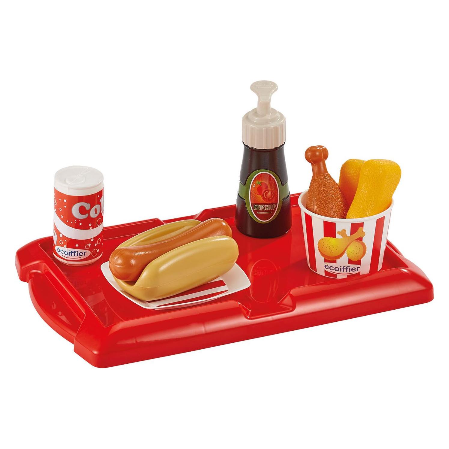Other Ecoiffier Spielgeschirr Box Hot Dog Set (7600002423)